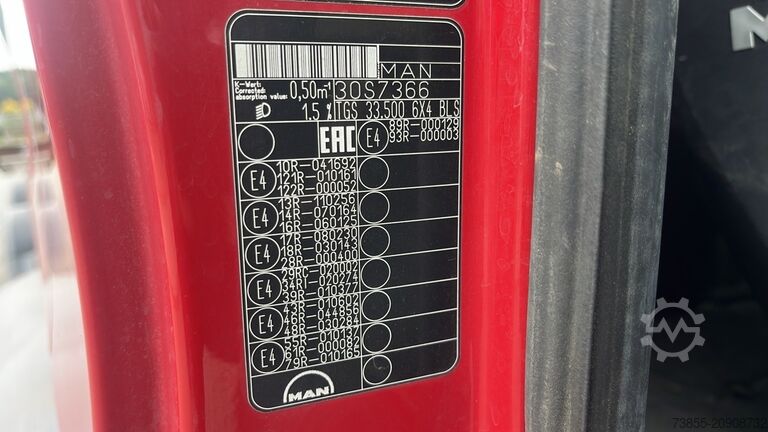 Avfallsbil MAN TGS 33.500 with Schmitz Cargobull SGF S2 (NEW ENGINE)