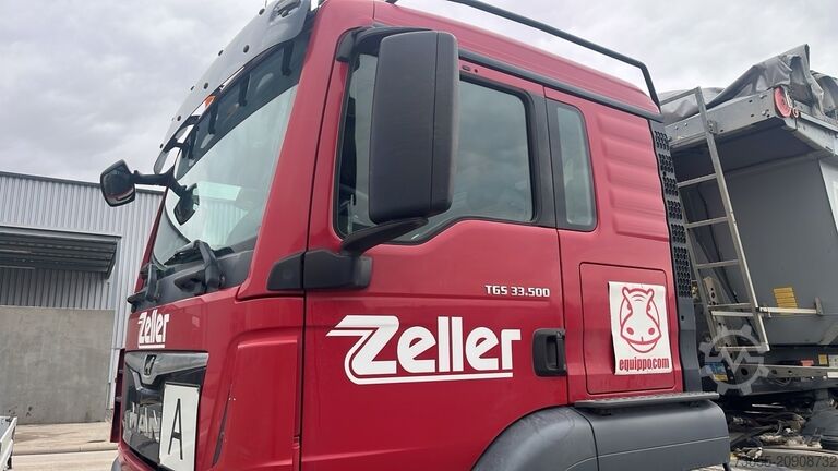 Avfallsbil MAN TGS 33.500 with Schmitz Cargobull SGF S2 (NEW ENGINE)