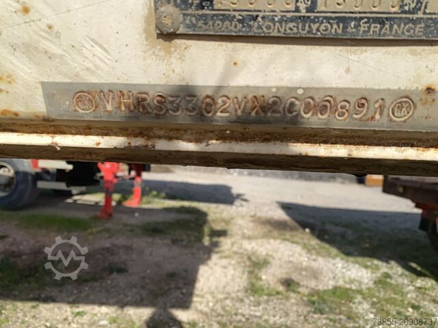 Tippvagn ROBUSTE KAISER S3302V Steel Trailer