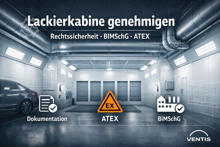 Boya bitiş sistemi Ventis Nexus 300 Automotive Spray Booth