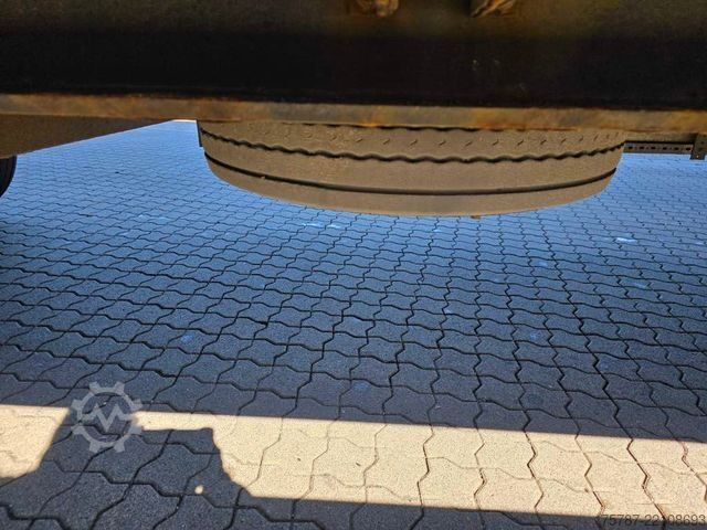 Ανοιχτό ημιρυμουλκούμενο με μουσαμά KRONE Mega Gardine mit Hubdach,Pal-Anschlag li+re