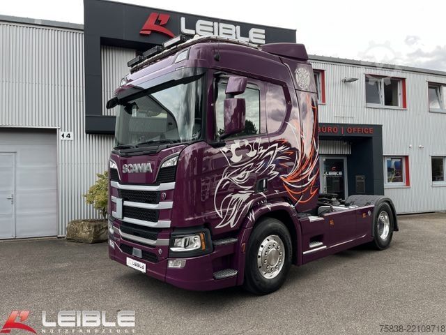 Standard SZM SCANIA R 730 A4x2NA*Kombi-Hydro*V8*Leder*Navi*ACC*