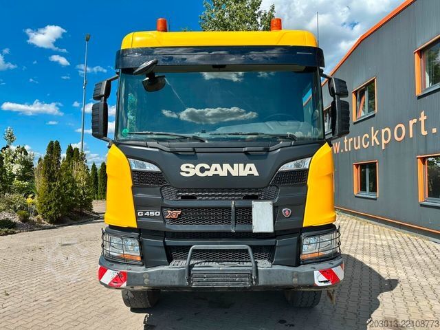 Standard nyergesvontató SCANIA 450 XT 4x4 Euro 6 SZM Kipphydraulik Blatt / Luft