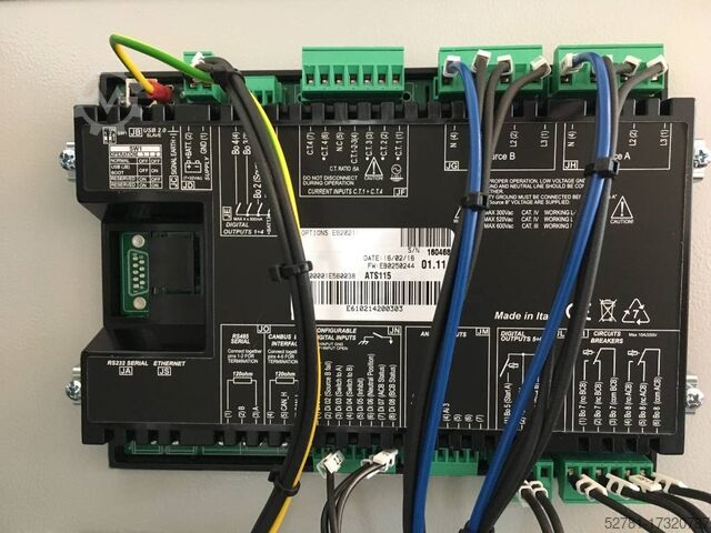 Bouwmachine ATS Panel 125A - Max 80 kVA - DPX-27504