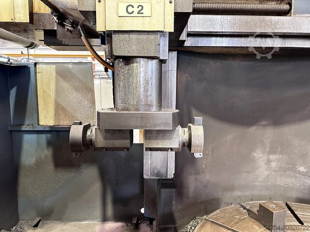 Dwugłowicowe pionowe centrum tokarskie Morando 