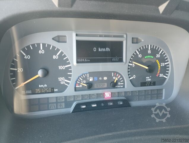 Camion avec plateau et bâche, hayon élévateur Mercedes-Benz 1224 L Atego Pritsche Plane Ladebordwand