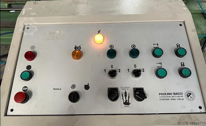 Bacci TSDCSF Automatische dubbele afrondingspenmachine, breedte 2400 mm Bacci TSDCSF