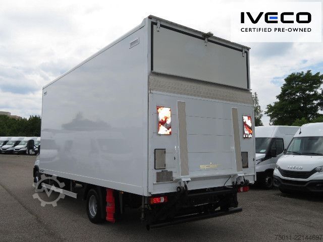 Vrachtwagen met bakwagen IVECO Daily 70C21HA8 Koffer/LBW Klima, LED, Navi