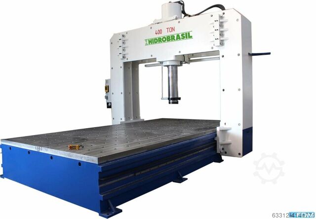 Straightening Press / Shaft Straightening Press Hidrobrasil 400 T Richtpresse