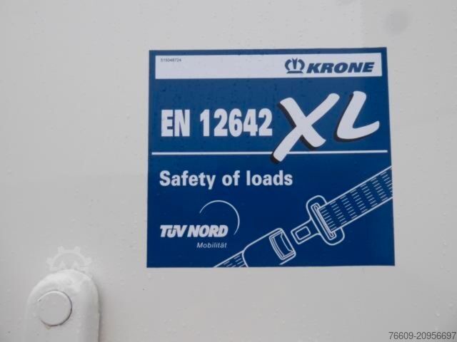 Cserélhető felépítményes pótkocsi KRONE Heck mit Portaltüren