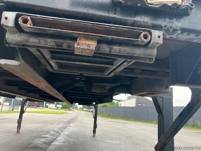 Cserélhető felépítményes pótkocsi KÖGEL Wechselbrücke Plane