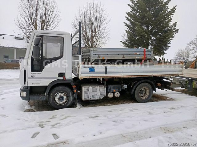 Üç yönlü damperli kamyonet IVECO Eurocar 80-210 / Dreiseitenkipper / WENIG KM