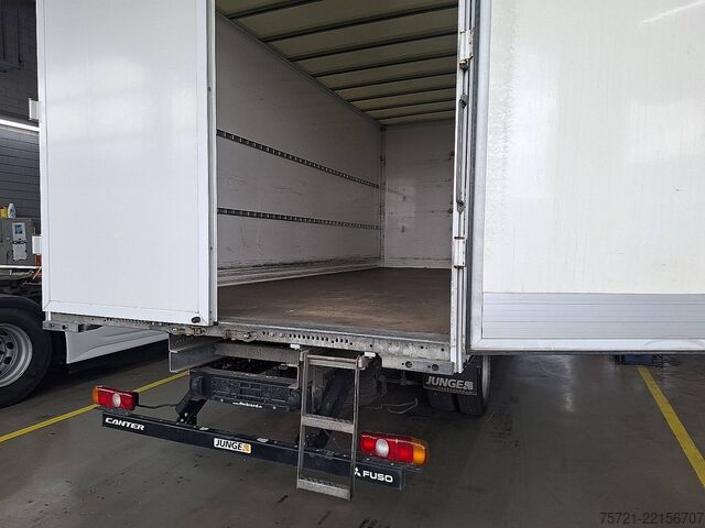 Gesloten bak FUSO CANTER 7C18 AMT 3 SEATS AIRCO