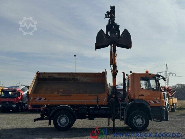 Driezijdige kipper Mercedes-Benz Axor 1829 4x4 Atlas 7m=800kg FB Winterdienst