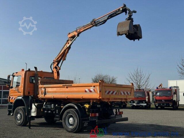 Třístranný sklápěč Mercedes-Benz Axor 1829 4x4 Atlas 7m=800kg FB Winterdienst