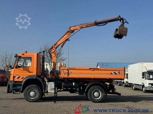 Třístranný sklápěč Mercedes-Benz Axor 1829 4x4 Atlas 7m=800kg FB Winterdienst
