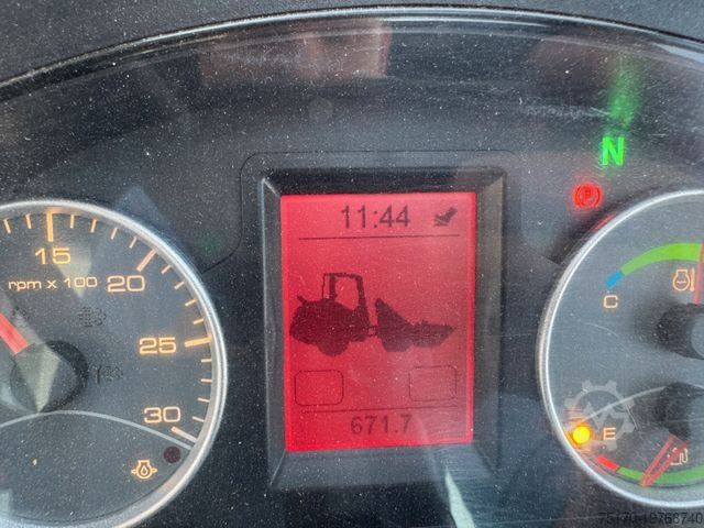 Wiellader AHLMANN AX 850 / nur: 671h / 11.2022 / Gabel / Schaufel