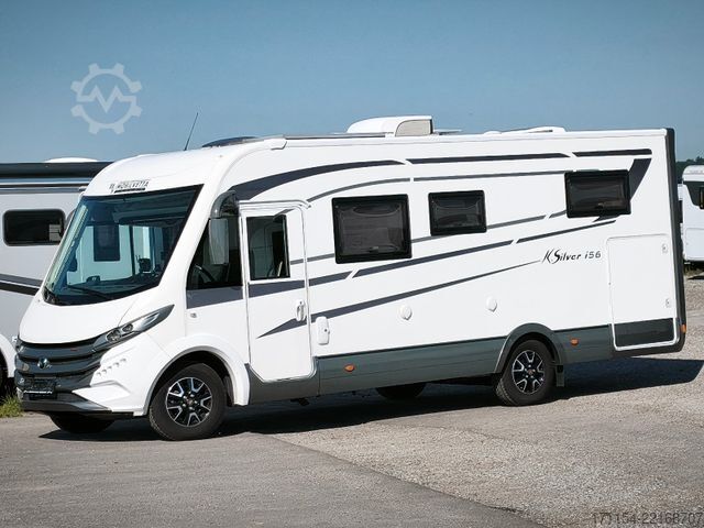 Integrerad husbil MOBILVETTA K-Silver I 59, Längsbetten, Solar, Klima, TV,