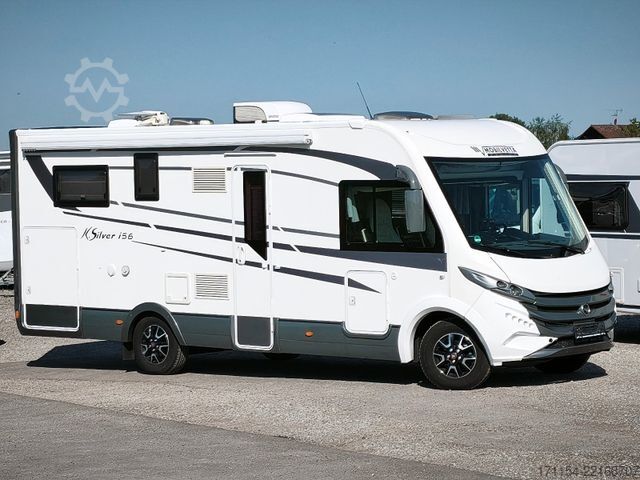 Integrerad husbil MOBILVETTA K-Silver I 59, Längsbetten, Solar, Klima, TV,