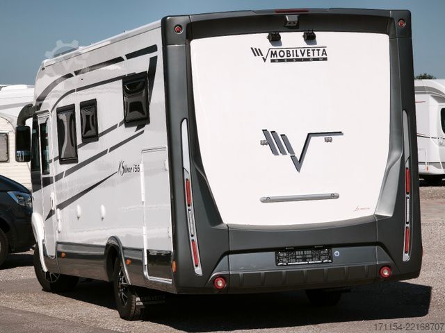Integrerad husbil MOBILVETTA K-Silver I 59, Längsbetten, Solar, Klima, TV,