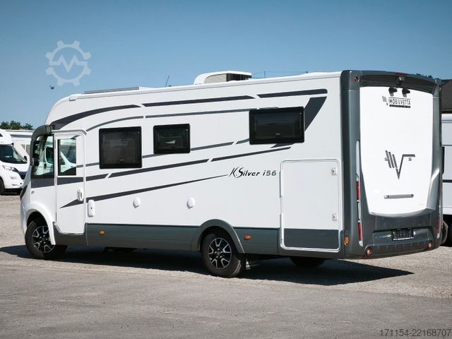 Integrerad husbil MOBILVETTA K-Silver I 59, Längsbetten, Solar, Klima, TV,