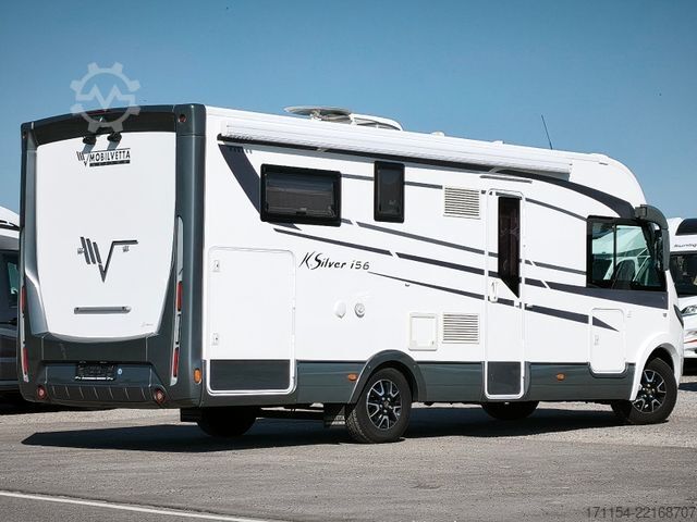 Integrerad husbil MOBILVETTA K-Silver I 59, Längsbetten, Solar, Klima, TV,