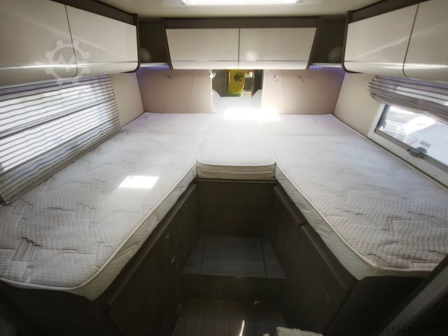 Integrerad husbil MOBILVETTA K-Silver I 59, Längsbetten, Solar, Klima, TV,