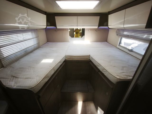 Integrerad husbil MOBILVETTA K-Silver I 59, Längsbetten, Solar, Klima, TV,