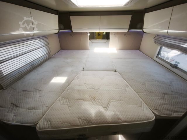 Integrerad husbil MOBILVETTA K-Silver I 59, Längsbetten, Solar, Klima, TV,