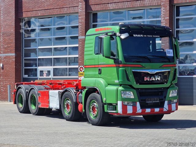 Kábeles rendszer MAN TGS 35.420 8x2*4 - HMF Container system - Euro ...
