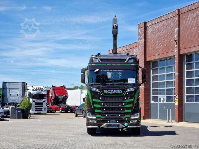 Haakarmsysteem Scania 590S V8 NGS 6x4 - HIAB Multilift 24T - Like new...