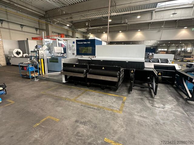 Laser cutting machine TRUMPF TruLaser Tube 7000 fiber