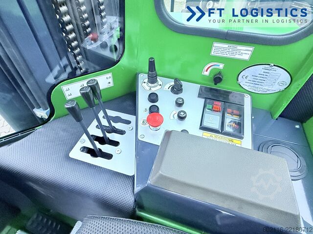 4-vejs gaffeltruck Combilift C4000 TRIPLEX 6900 GAS FREE LIFT CABIN