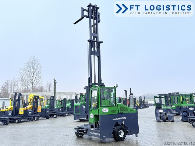 4-vejs gaffeltruck Combilift C4000 TRIPLEX 6900 GAS FREE LIFT CABIN