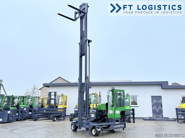 4-vejs gaffeltruck Combilift C4000 TRIPLEX 6900 GAS FREE LIFT CABIN