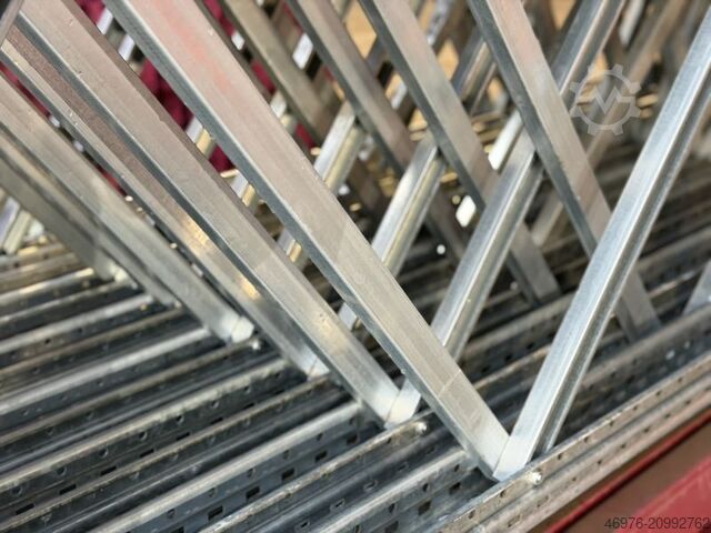 Système de rayonnage à palettes pour entrepôt à grande hauteur SSI Schäfer PR 600 Regallänge: 27,99 lfm.