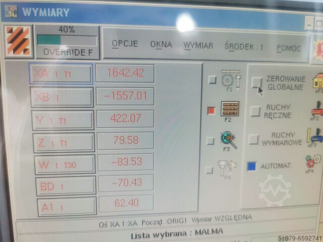 Çift taraflı CNC işleme merkezi Dur BIESSE SKIPPER 100