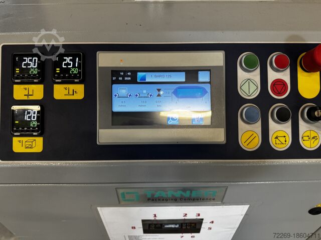 Automatische krimpfolie wikkelmachine Robopac Athena Combi 5545