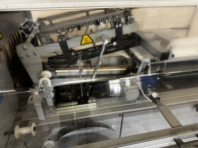 Automatische krimpfolie wikkelmachine Robopac Athena Combi 5545