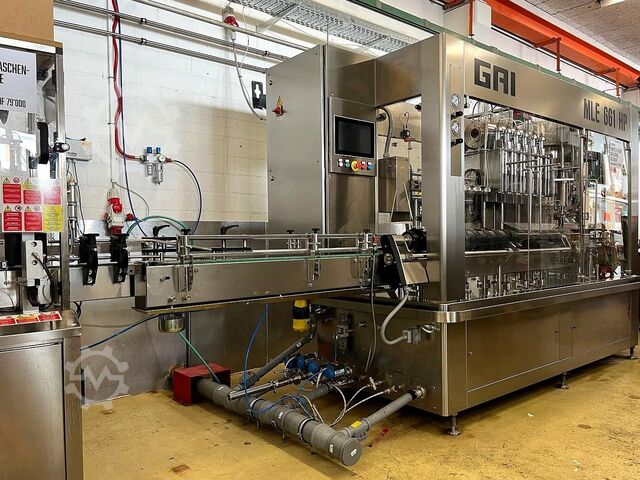 Machine de remplissage automatique à contre-pression GAI MLE661 - BIER
