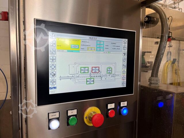 Machine de remplissage automatique à contre-pression GAI MLE661 - BIER