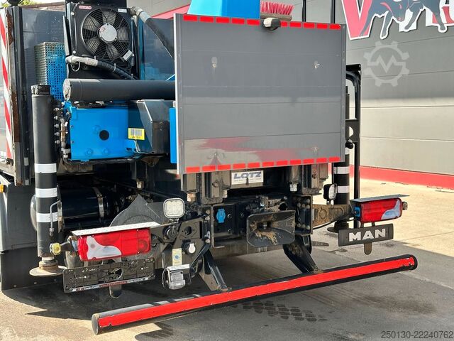 Autocarro con cassone fisso MAN TGX 26.520 Baustoffpritsche PALFINGER