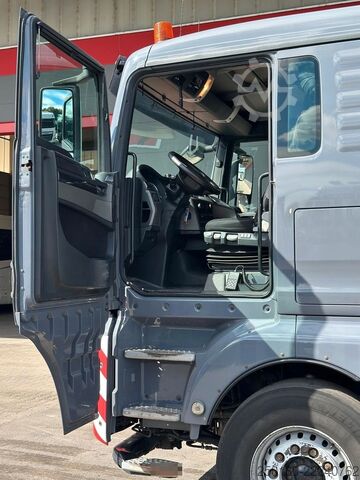 Autocarro con cassone fisso MAN TGX 26.520 Baustoffpritsche PALFINGER