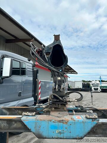 Autocarro con cassone fisso MAN TGX 26.520 Baustoffpritsche PALFINGER