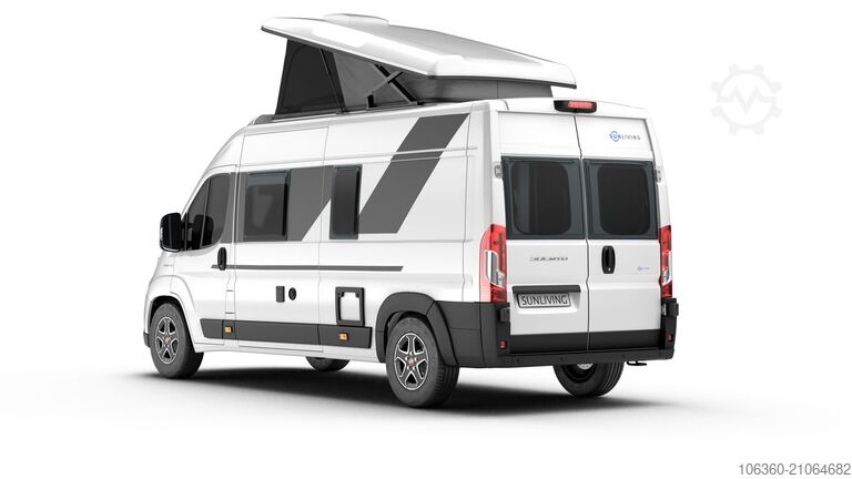 SUNLIVING V 55 SP TENTTOP - COMFORT EDITION MINI VAN CU TOALETĂ NOUĂ SUNLIVING V 55 SP TentTop - COMFORT EDITION