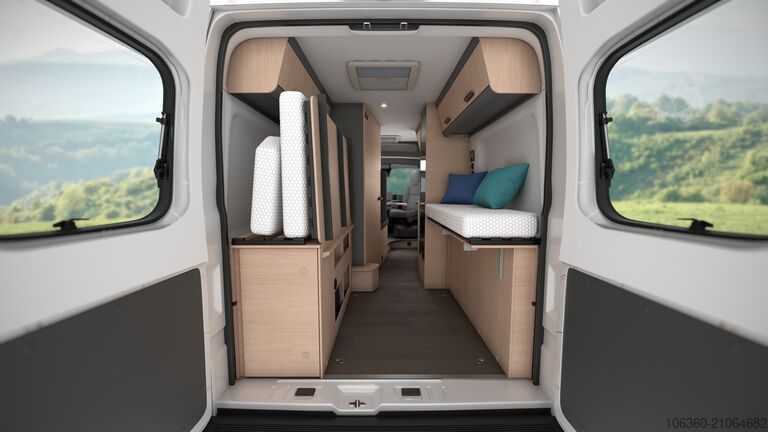 SUNLIVING V 55 SP TENTTOP - COMFORT EDITION MINI VAN CU TOALETĂ NOUĂ SUNLIVING V 55 SP TentTop - COMFORT EDITION