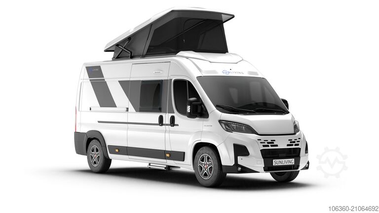 SUNLIVING V 60 SP TENTTOP - COMFORT EDITION MINI VAN CU TOALETĂ, NOU SUNLIVING V 60 SP TentTop - COMFORT EDITION