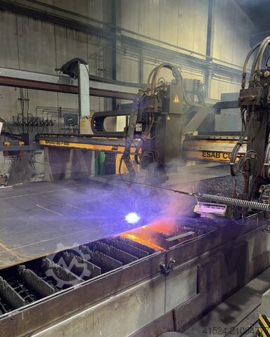 CNC portaal plasma snijmachine ESAB SXE P1 4500