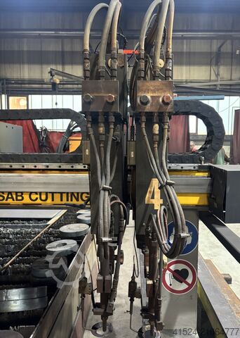 CNC portaal plasma snijmachine ESAB SXE P1 4500