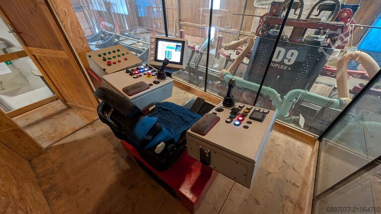 Complete zagerij (stationair) Strojcad D9 Duplex+